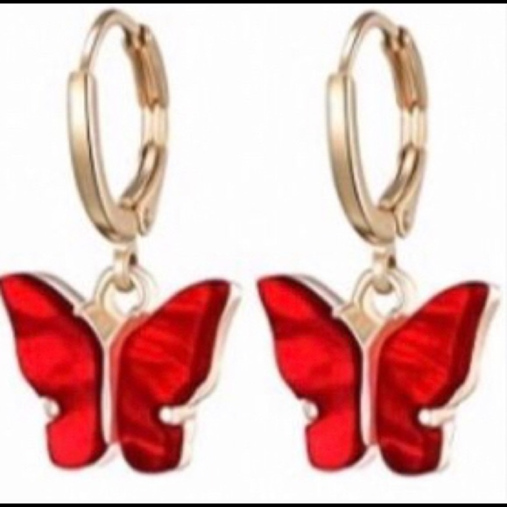 Cute Red Brandy Melville Earrings